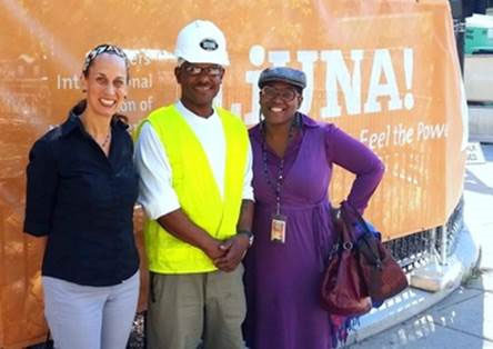 Jennifer Gajdosik, Darryl Shields and Andrea Thompson